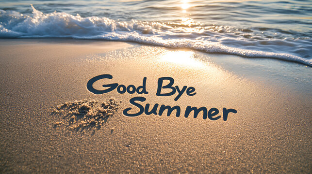 the year good bye summer