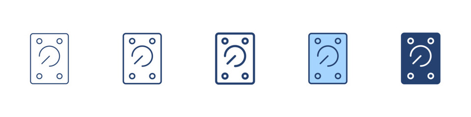 Hdd icon Symbol set collection