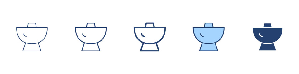 Hotpot icon Symbol set collection
