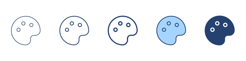 Palette icon Symbol set collection