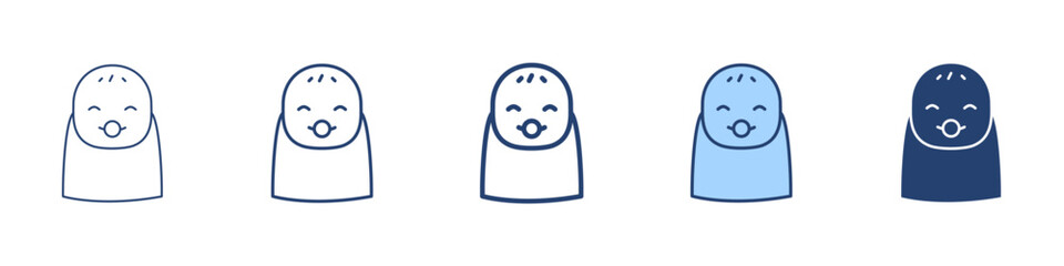 Baby icon Symbol set collection