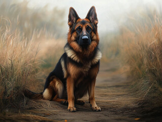 german shepherd dog