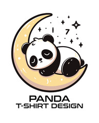 Panda Vector T Shirt Design