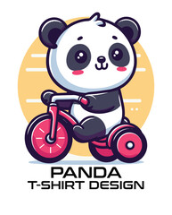 Panda Vector T Shirt Design