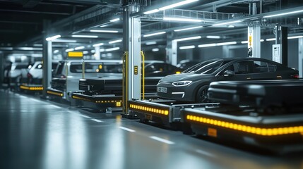 Explore how somneuk's high-tech automated parking system transforms urban vehicle management