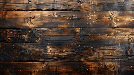 Burnt wood planks texture, blackened and brown tones, rough and natural surface, unique charred patterns, dramatic and moody aesthetic for modern designs.


