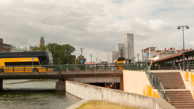 Central bridge in Malm&ouml;