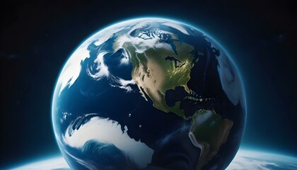 Fototapeta premium Fondo del planeta tierra