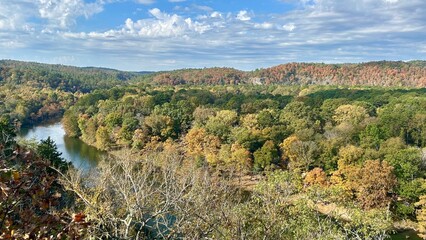 broken bow beavers bend state park Autumn river © Madison
