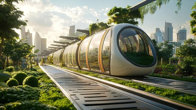 Innovative transport solutions exploring sustainable materials and technologies for future urban mobility