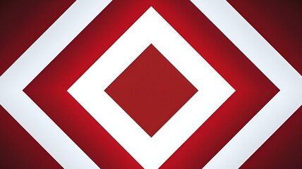 Obraz premium Pattern simple classic bright red and white color