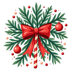  Christmas clip art illustration. 