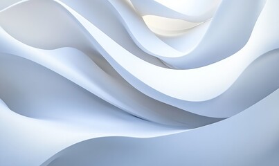 Abstract background with smooth shapes