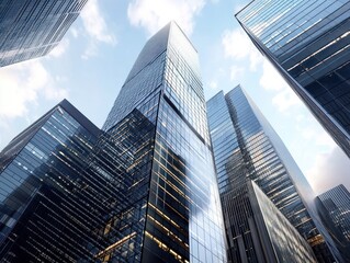 Naklejka premium Corporate finance encompasses financial statements, tax planning, and auditing