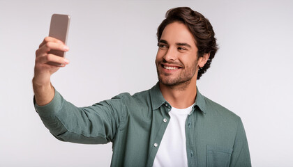 personas tomandose una selfie