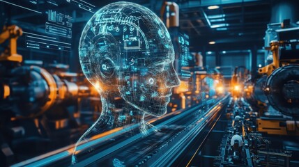 AI in cement production, regulating kiln temperatures for consistency and efficiency