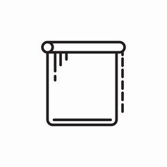 blinds window icon sign vector