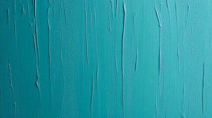 Obraz premium Abstract textured wall painting in a vibrant turquoise color