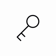 password key icon sign vector