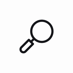 search magnifier icon sign vector