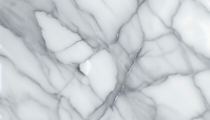 Fototapeta premium Subtle grey marble with bold white veins, creating soft yet striking effect, minimalistic decor. Abstract grey marble with bold white veins