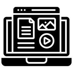 Digital Content Icon