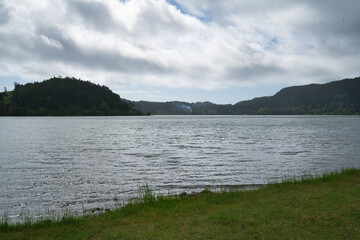 lake on sao miguel island