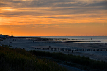 Obraz premium Sonnenuntergang am Meer