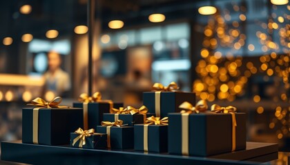 Luxurious Gift Boxes Display