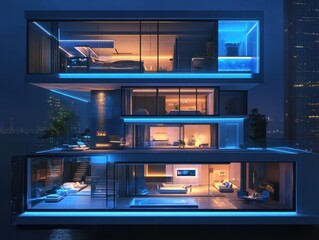 Smart home and intelligent house concept