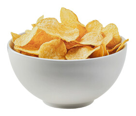 PNG Crispy chips ready to snack on!