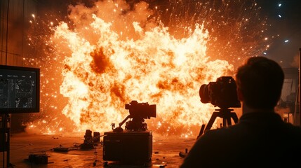 Capturing the Explosive Action on Set