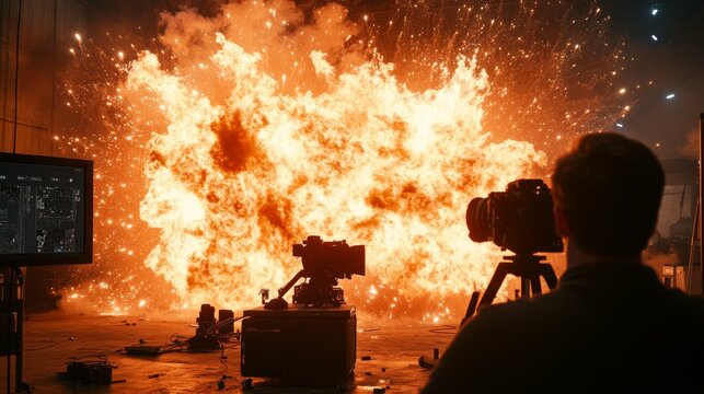 Capturing the Explosive Action on Set