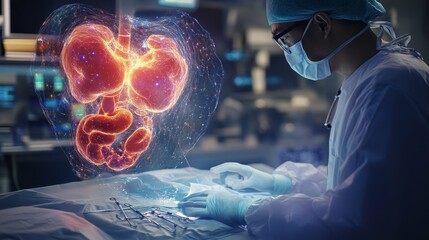 Surgical Procedure with 3D Visualization