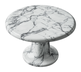 PNG Elegant marble dining round table