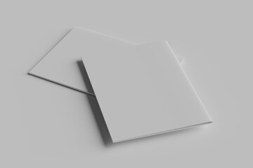 A4 Bifold Brochure Mockup