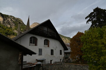 Fototapeta premium Vallée de la Clarée, Névache (05)