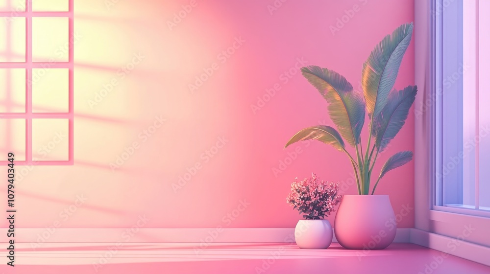 Poster dark gradient background for studio or room setting