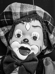 Wood clown