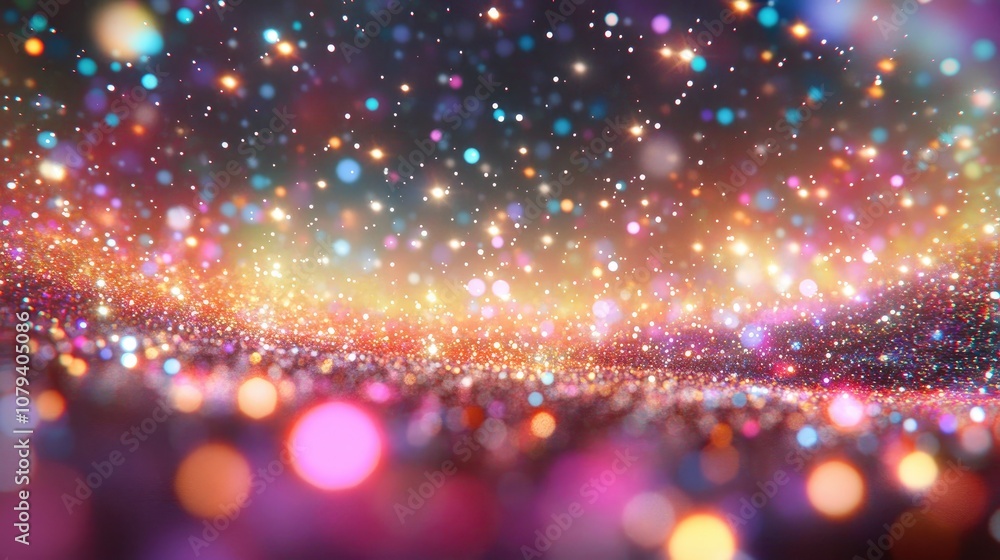 Poster cosmic backdrop featuring a field of stars high resolution astronomical image