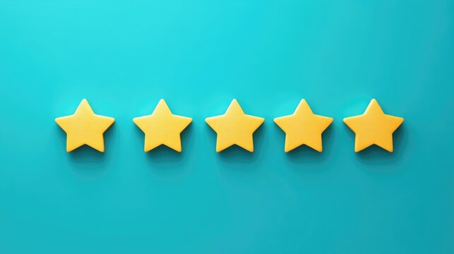 Five Star Customer Reviews With Modern Artificial Intelligence Interface Design For Exceptional Service And Satisfaction Feedback