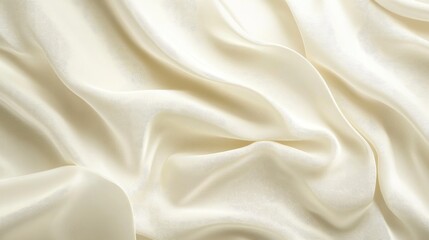 Silk Fabric Texture In Ivory With Delicate Pattern And White Color Scheme For Medical Clinic And Treatment Room Background