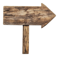 PNG Wooden arrow sign pointing right