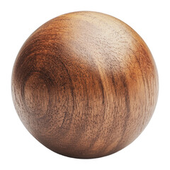 PNG Crafted wooden sphere with fine details
