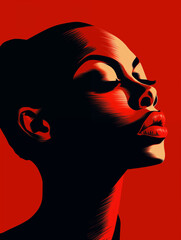 Black Woman Pop Art 