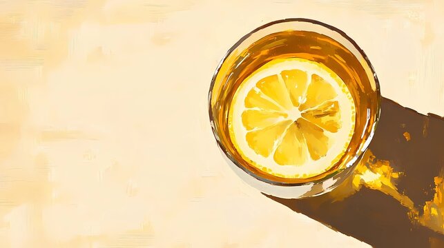 A repeating pattern of lemon wedges and bright yellow citrus zest, creating an eye-catching texture for product branding and social media graphics