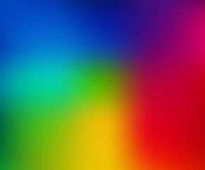 Unique abstract art showcasing blurred rainbow gradients that smoothly transition between hues. Perfect for minimalist design and digital art.