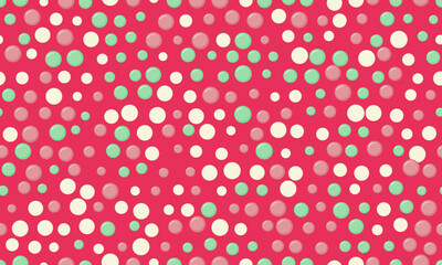 Polka dot vector with a repeating round spot pattern. Perfect for seamless textile prints, trendy wallpapers, and abstract geometric poster backgrounds.