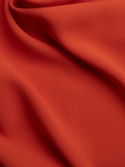 Dark red fabric texture background.