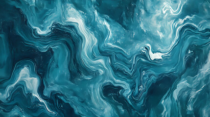 Naklejka premium blue water background